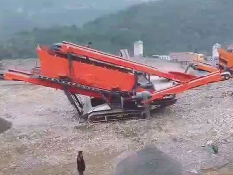 建筑垃圾移動(dòng)破碎站